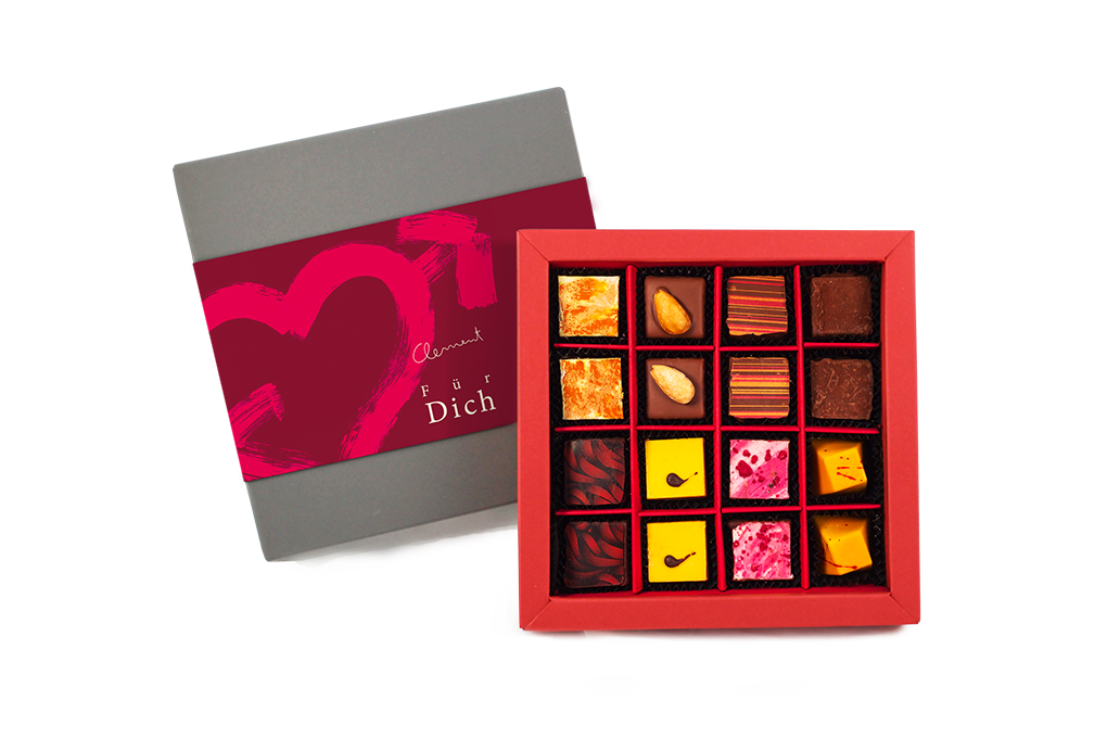 16 Pralinen – Mischung Classic - Clement Chococult
