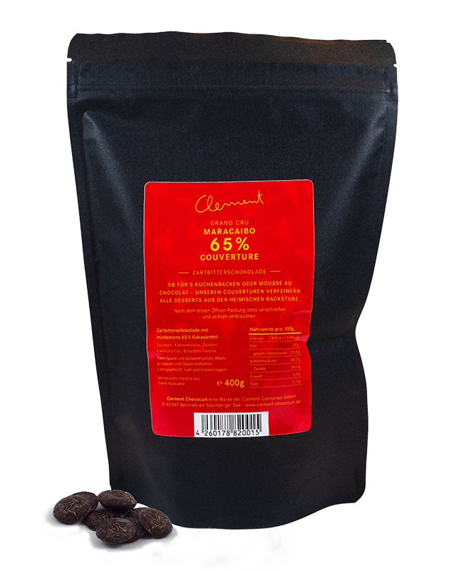 Rondos 65% Maracaibo Zartbitter Couverture - Clement Chococult