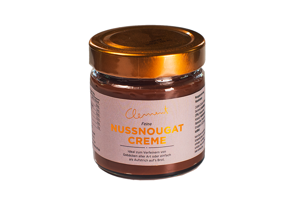 Feine Nussnougatcreme