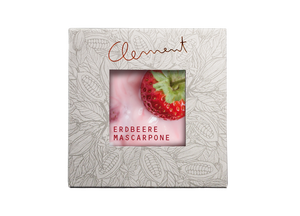 Mini Carré – Erdbeer Mascarpone - Clement Chococult