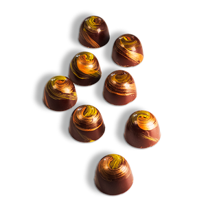 Handgefertigte Pralinen – Haselnuss Caramel - Clement Chococult