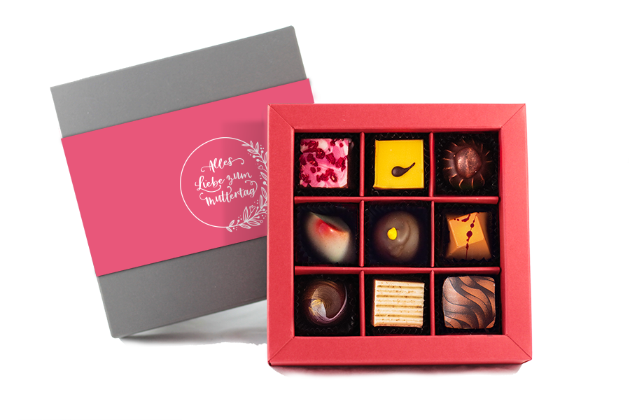 
                      
                        9 Pralinen – Mischung Classic - Clement Chococult
                      
                    