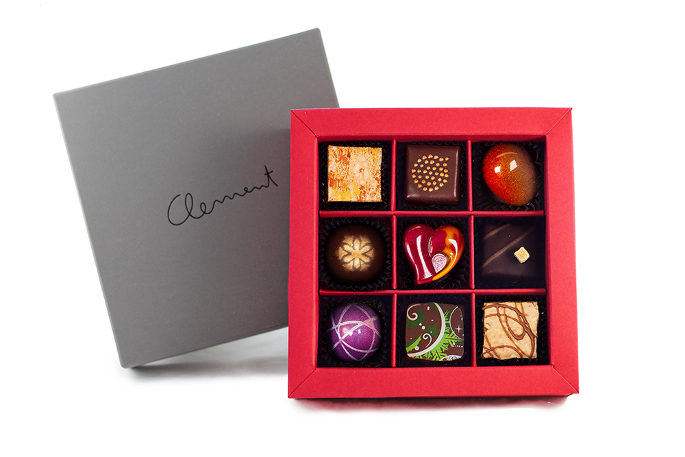 9 Pralinen – Wintermischung