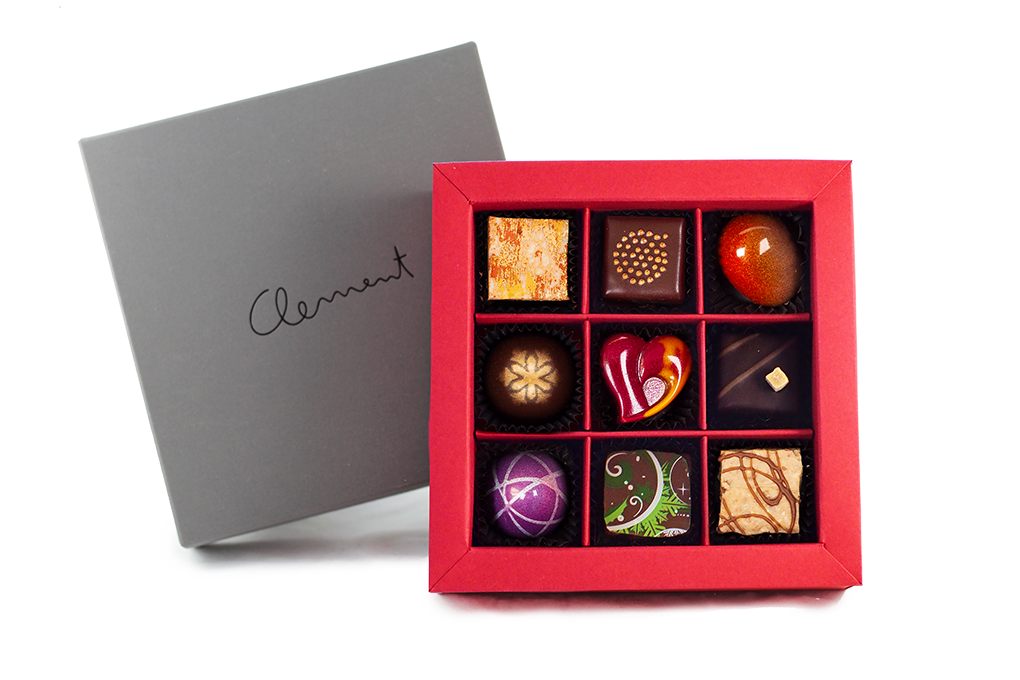 9 Pralinen – Wintermischung