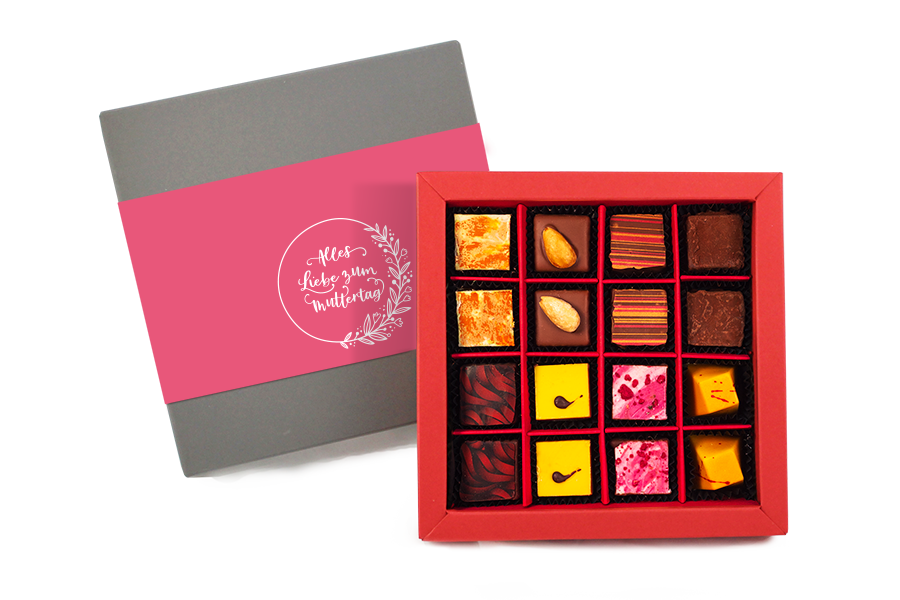
                      
                        16 Pralinen – Mischung Classic - Clement Chococult
                      
                    