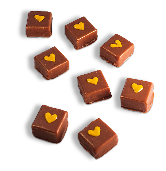 Handgefertigte Truffe – Maracuja Caramel - Clement Chococult