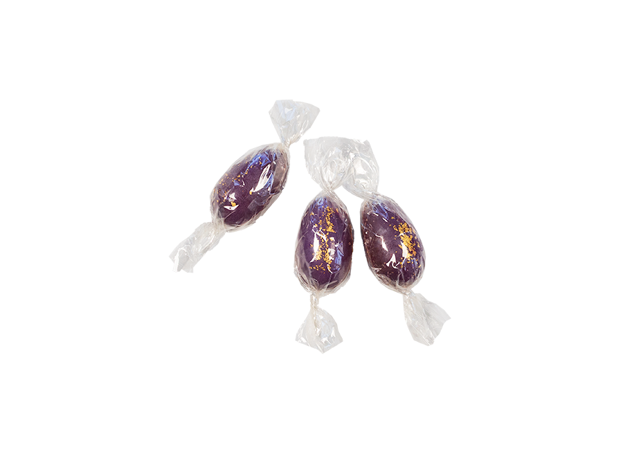 3 handgefertigte Pralineneier Torrone - Clement Chococult