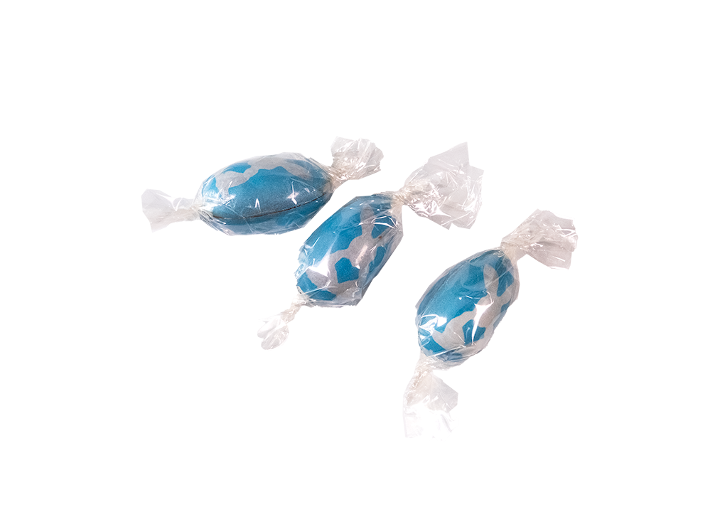 3 handgefertigte Pralineneier Torrone - Clement Chococult