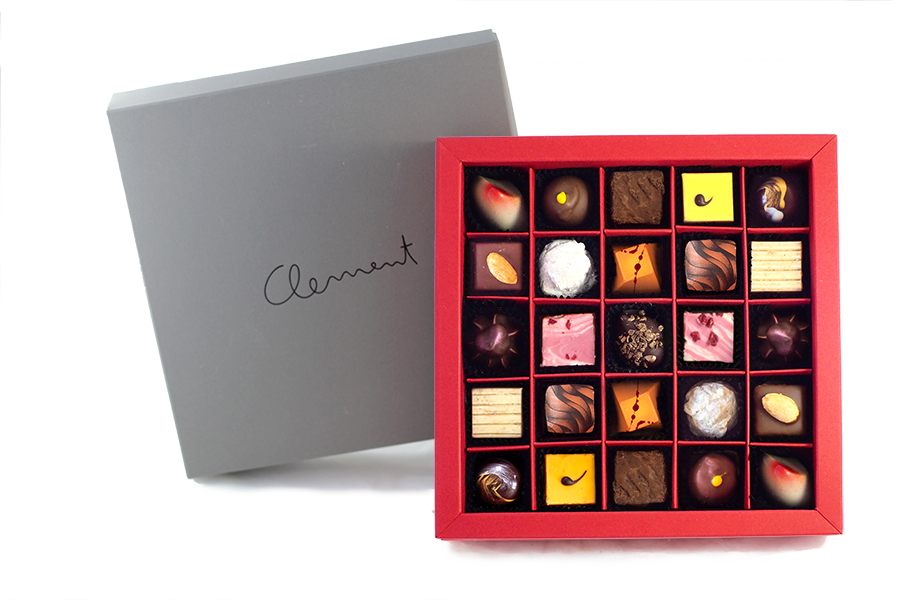 25 Pralinen – Mischung Classic - Clement Chococult