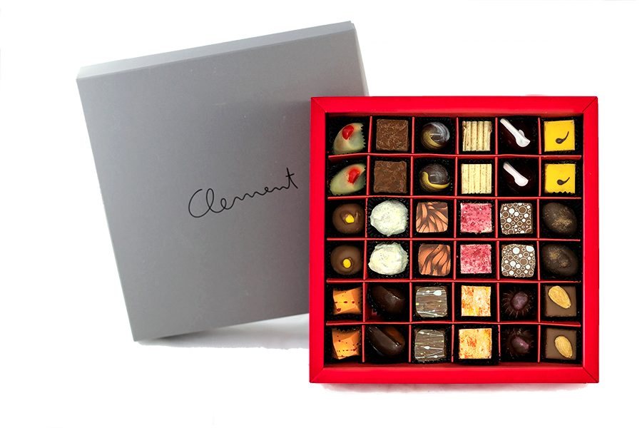 36 Pralinen – Mischung Classic - Clement Chococult