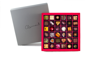 36 Pralinen – Wintermischung - Clement Chococult